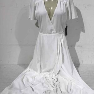 Lulu's Size M White Dress